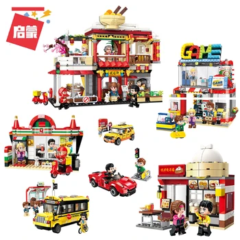 Newest Enlighten Chinatown Series Building Blocks Model Colorful City Cool Play Room Educational Bricks Toys Compatible Gift
Newest Enlighten Chinatown Series Building Blocks Model Colorful City Cool Play Room Educational Bricks Toys Compatible Gift