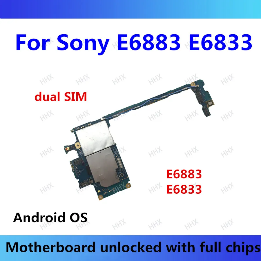 Unlocked for Sony Xperia Z5P E6883 E6833 Motherboard Android System Mainboard with Chip Dual SIM Logic board Z5 Motherboard Card
Unlocked for Sony Xperia Z5P E6883 E6833 Motherboard Android System Mainboard with Chip Dual SIM Logic board Z5 Motherboard Card