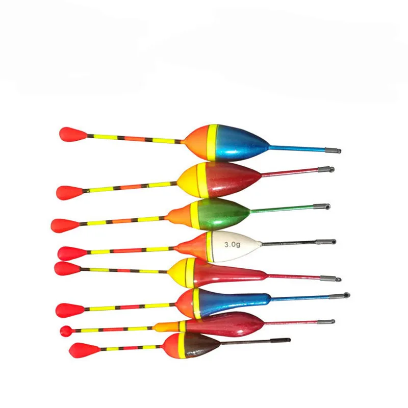 10Pcs/Lot Fishing Floats Set Buoy Bobber Fishing Light Stick Floats Fluctuate Mix Size Color float buoy For Fishing Accessories
10Pcs/Lot Fishing Floats Set Buoy Bobber Fishing Light Stick Floats Fluctuate Mix Size Color float buoy For Fishing Accessories