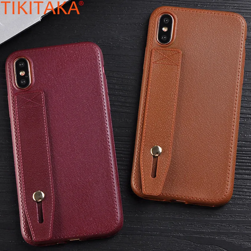 For iPhone X Case Finger buckle Mobile Covers Lychee Wood Grain Protection Cell Phone Cases Soft Brown TPU Back Cover Coque Capa
For iPhone X Case Finger buckle Mobile Covers Lychee Wood Grain Protection Cell Phone Cases Soft Brown TPU Back Cover Coque Capa