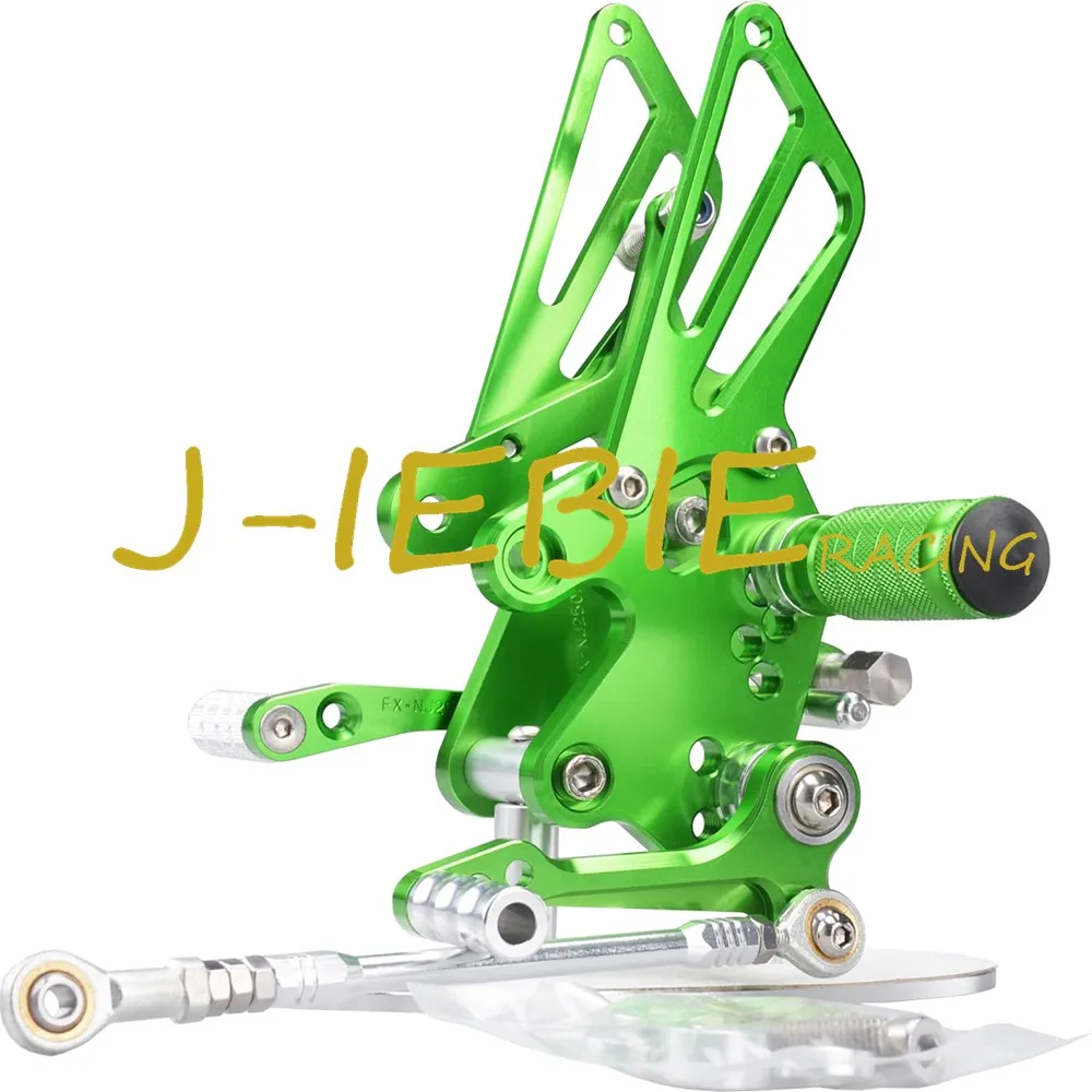 Регулируемые подножки для Kawasaki NINJA EX250 250R 2008 2009 2010 2011 2012 зеленый
Регулируемые подножки для Kawasaki NINJA EX250 250R 2008 2009 2010 2011 2012 зеленый
