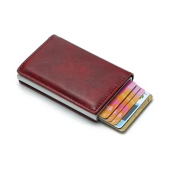 Smart RFID Blocking Metal Automatic Pop Up Aluminum Women Men Credit Card Holder Case Slim Mini Leather Wallet Purse M1
Smart RFID Blocking Metal Automatic Pop Up Aluminum Women Men Credit Card Holder Case Slim Mini Leather Wallet Purse M1