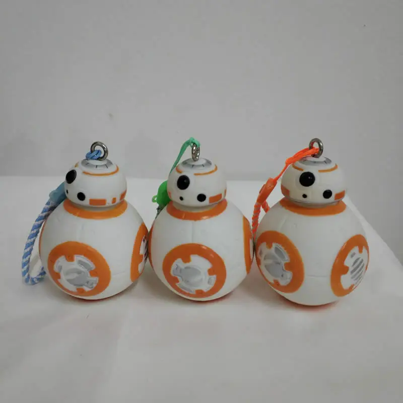 7cm Star Wars BB8 Robot Pendant Toys BB-8 Keychain Mobile Phone Pendant Good Quality Free Shipping
7cm Star Wars BB8 Robot Pendant Toys BB-8 Keychain Mobile Phone Pendant Good Quality Free Shipping