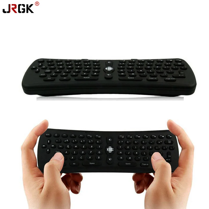 

JRGK 2.4Ghz Wireless 6 Axis T6 Gyroscope Air Mouse Keyboard Remote Control for PC/Smart TV/Android TV Box/Windows/MAC/Linux OS