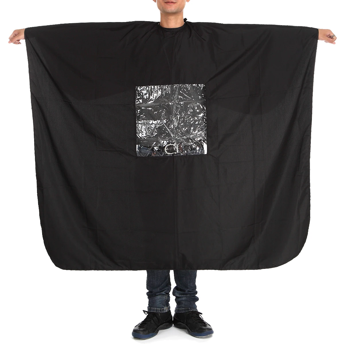 160x135cm Pro Salon Hair Cutting Cape Waterproof View Window Anti-static Hairdressing Gown Wrap Clothes Barbers Hairstyling Tool
160x135cm Pro Salon Hair Cutting Cape Waterproof View Window Anti-static Hairdressing Gown Wrap Clothes Barbers Hairstyling Tool
