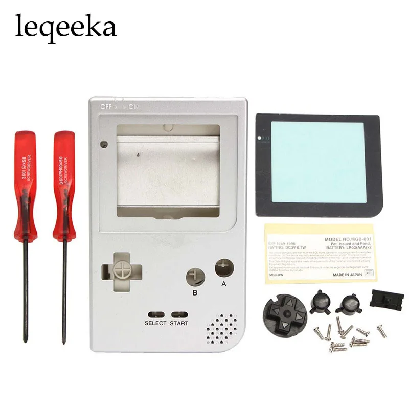 Replacement Repair Full Shell Housing Pack Cover For Game Boy Pocket GBP Plastic Case
Replacement Repair Full Shell Housing Pack Cover For Game Boy Pocket GBP Plastic Case
