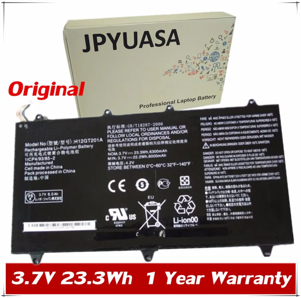 7XINbox 3.7V 6300mAh 23.3Wh Original H12GT201A Laptop Battery For Lenovo Pad A2109 A2109A Tablet batteria AKKU
7XINbox 3.7V 6300mAh 23.3Wh Original H12GT201A Laptop Battery For Lenovo Pad A2109 A2109A Tablet batteria AKKU