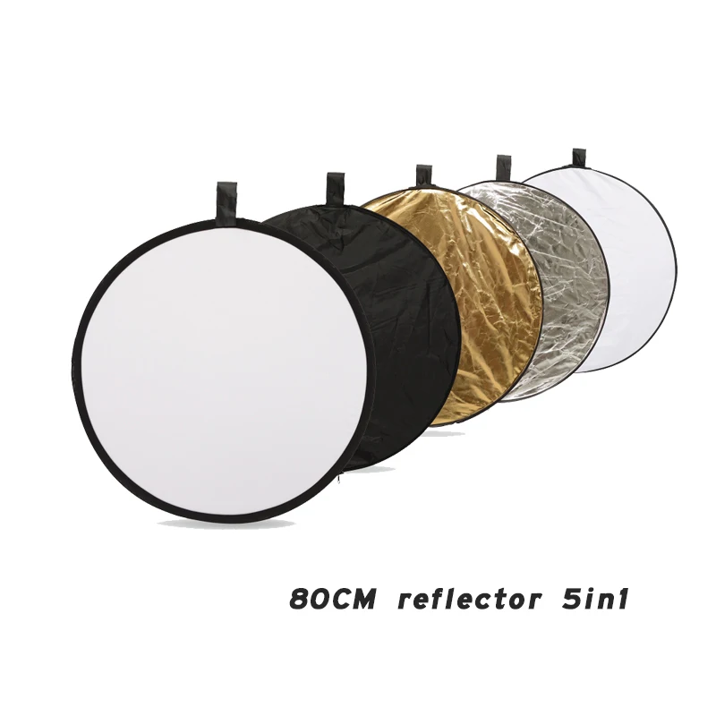 EDMTON Camllite 80CM 31" 5 in 1 Reflector Round Flash Photo Studio collapsible Light Round Photography Outdoor Studio Reflector
EDMTON Camllite 80CM 31" 5 in 1 Reflector Round Flash Photo Studio collapsible Light Round Photography Outdoor Studio Reflector
