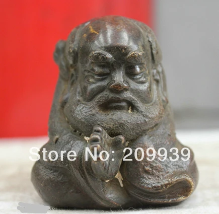 Hd0803 Chinese China Folk Culture Handmade Bodhidharma Buddha Old Brass Bronze StatueChinese
Hd0803 Chinese China Folk Culture Handmade Bodhidharma Buddha Old Brass Bronze StatueChinese