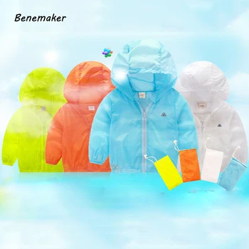 Benemaker Jackets For Boys Girls Lighting Children's Windbreaker Summer Kids Clothes Outdoor Coats Baby Anti-UV Outerwear YJ051
Benemaker Jackets For Boys Girls Lighting Children's Windbreaker Summer Kids Clothes Outdoor Coats Baby Anti-UV Outerwear YJ051