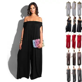 Women Ladies Off Shoulder Sleeveless Party Jumpsuit Loose Wide Leg Romper Long Pant Trousers New
Women Ladies Off Shoulder Sleeveless Party Jumpsuit Loose Wide Leg Romper Long Pant Trousers New