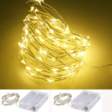 2M 3M 4M 5M AA Battery Operated LED Copper Wire colorful String Fairy lights Christmas Holiday Decoration Festival lights
2M 3M 4M 5M AA Battery Operated LED Copper Wire colorful String Fairy lights Christmas Holiday Decoration Festival lights