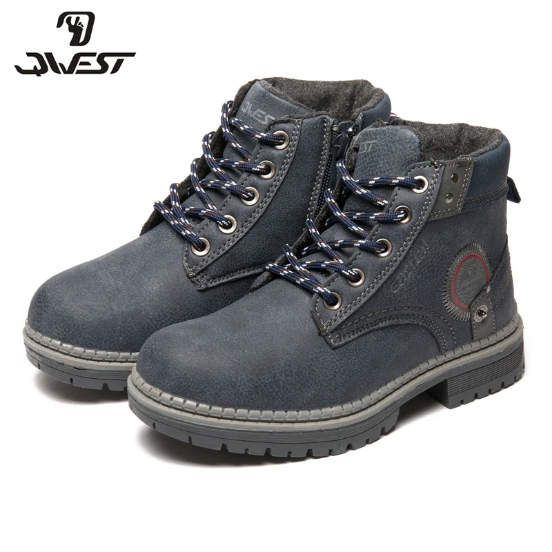 QWEST (by FLAMINGO) Autumn/winter Keep warm Boots High Quality Lace-Up Anti-slip Kids Shoes for Boy Free shipping 82B-CIC-0900
QWEST (by FLAMINGO) Autumn/winter Keep warm Boots High Quality Lace-Up Anti-slip Kids Shoes for Boy Free shipping 82B-CIC-0900