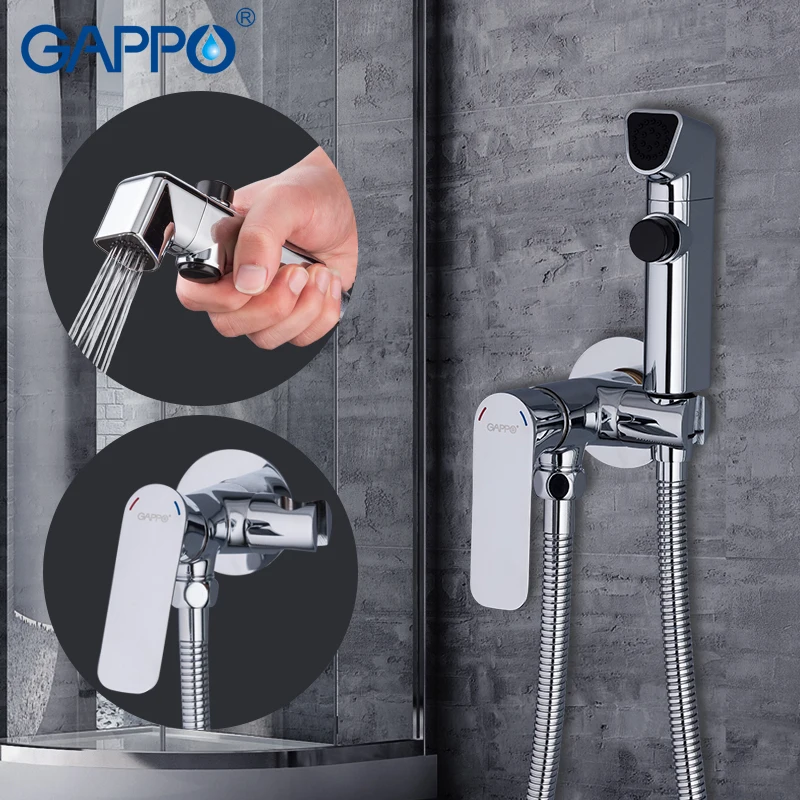 GAPPO Bidet Faucets enema shower head toilet shower bidet muslim shower toilet wall mount bidet mixer
GAPPO Bidet Faucets enema shower head toilet shower bidet muslim shower toilet wall mount bidet mixer