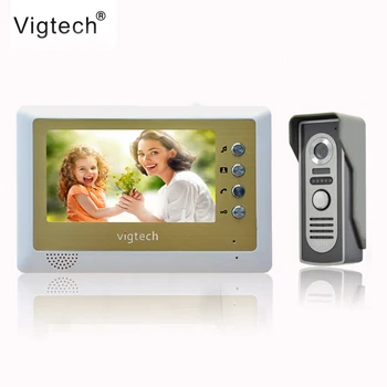 Vigtech 7 inch LCD Color Video door phone Intercom System Weatherproof Night Vision Camera Home Security FREE SHIPPING
Vigtech 7 inch LCD Color Video door phone Intercom System Weatherproof Night Vision Camera Home Security FREE SHIPPING