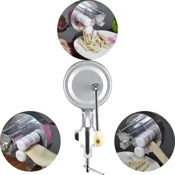 Manual Noodle Making Machine DIY Pasta Roller Machine Household Split Type Noodle Maker Fettuccine Handle Pressing Machine
Manual Noodle Making Machine DIY Pasta Roller Machine Household Split Type Noodle Maker Fettuccine Handle Pressing Machine