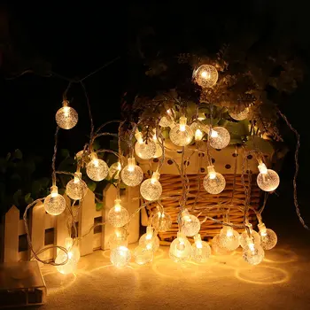 30 LED Crystal Ball Solar Powered Most Popular Globe Fairy Lights for Outdoor Garden Christmas Decoration for Outdoor Sale
30 LED Crystal Ball Solar Powered Most Popular Globe Fairy Lights for Outdoor Garden Christmas Decoration for Outdoor Sale