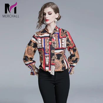2019 Runway Office Winter Brown Blouse Shirt Women Long Sleeve Bow Collar Female Ladies Party Chiffon Blouses Tops Clothes
2019 Runway Office Winter Brown Blouse Shirt Women Long Sleeve Bow Collar Female Ladies Party Chiffon Blouses Tops Clothes