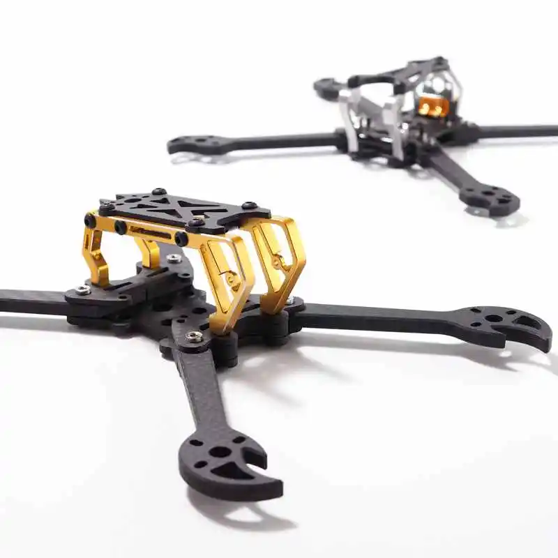 

FLYWOO CRAB 220mm 5 Inch Racing Drone Frame Kit 5mm Carbon Fiber Arm Supports RunCam Micro Swift for F3 F4 2204/2205/2206 Motor