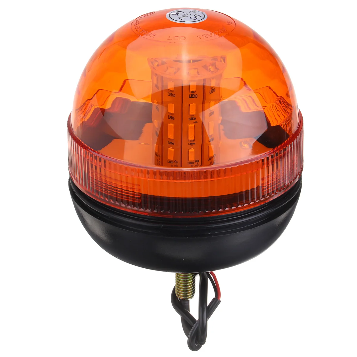12V/24V LED Rotating Flashing Amber Beacon Flexible 1 Bolt Tractor Warning Light Traffic Light Roadway
12V/24V LED Rotating Flashing Amber Beacon Flexible 1 Bolt Tractor Warning Light Traffic Light Roadway