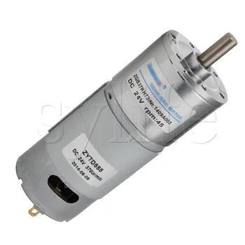 24V DC 45RPM 37mm Powerful High Torque Gear Box Speed Reduction Motor Reversible
24V DC 45RPM 37mm Powerful High Torque Gear Box Speed Reduction Motor Reversible