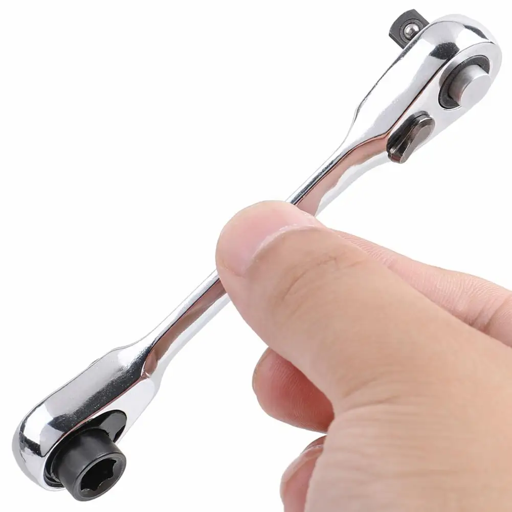 1pcs 1/4"Mini Ratchet Wrench Batch Head Handle Small Fly Socket Wrench Double-Ended Torque Wrench Repair Tools
1pcs 1/4"Mini Ratchet Wrench Batch Head Handle Small Fly Socket Wrench Double-Ended Torque Wrench Repair Tools