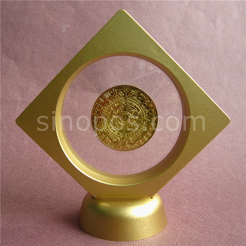 Magic Suspension Box Coin Display Golden Chrome, medal prop stand jewelry diamond pendant earrings bracelet ring craft holders
Magic Suspension Box Coin Display Golden Chrome, medal prop stand jewelry diamond pendant earrings bracelet ring craft holders