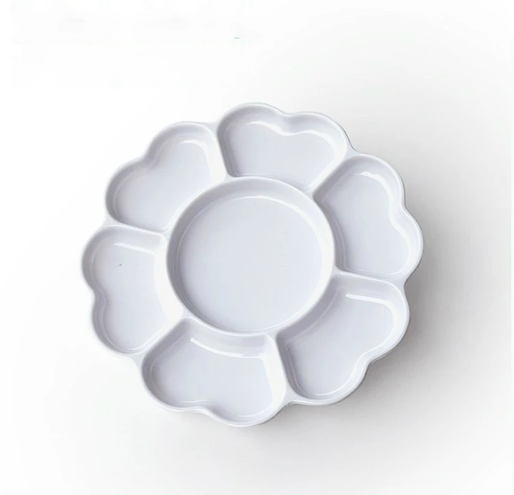 Free Shipping 7-grid Large Plum Blossom Imitated Porcelain Palette Plastic Palette Wave Palette .China Palette
Free Shipping 7-grid Large Plum Blossom Imitated Porcelain Palette Plastic Palette Wave Palette .China Palette