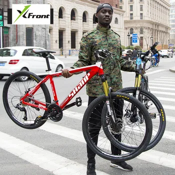 New Brand Mountain Bike Aluminum Alloy Frame 26 inch Wheel Dual Disc Brake Sports Downhill MTB Bicycle Hydraulic brake Bicicleta
New Brand Mountain Bike Aluminum Alloy Frame 26 inch Wheel Dual Disc Brake Sports Downhill MTB Bicycle Hydraulic brake Bicicleta