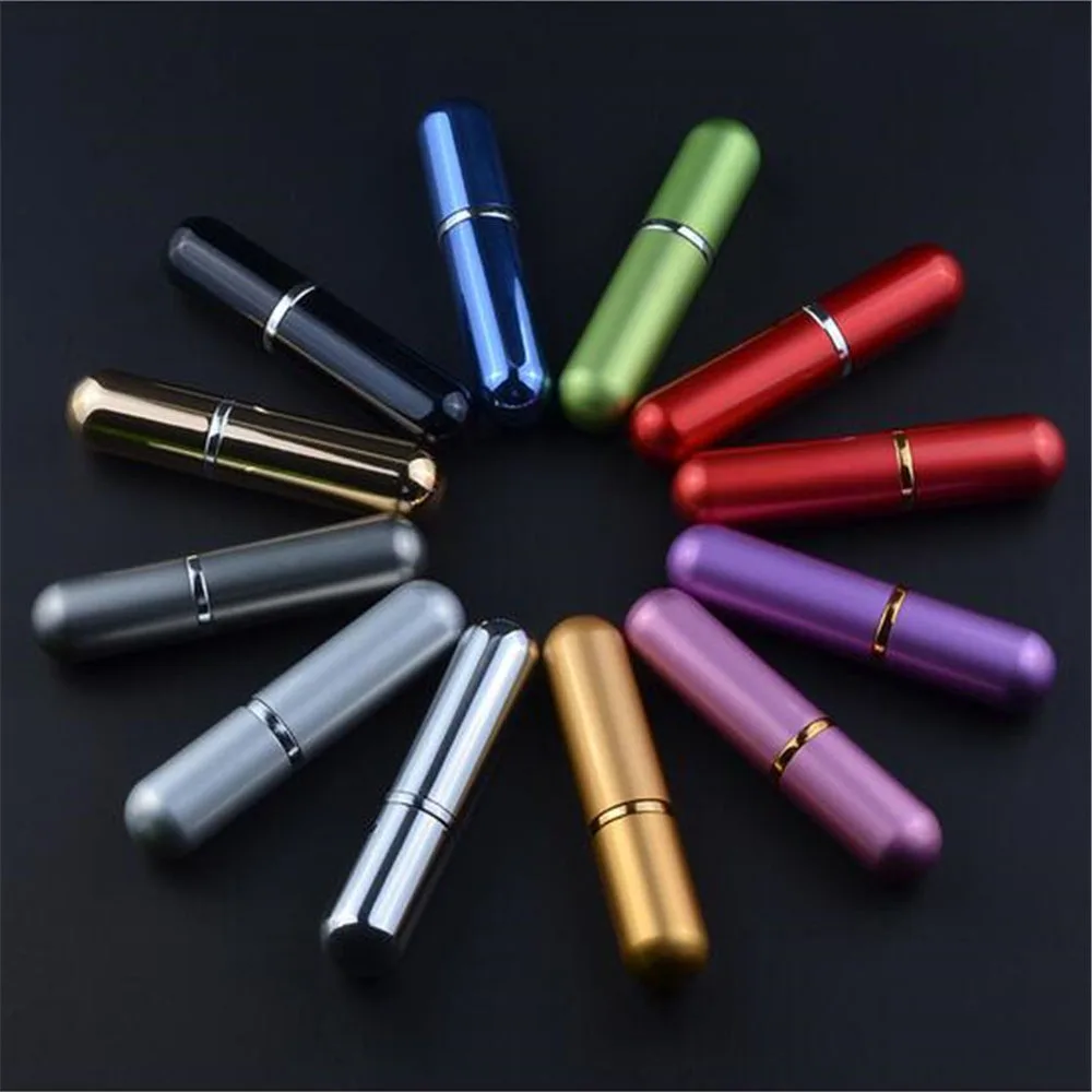 5ml Refillable Portable Traveler Aluminum Spray Atomizer Empty Perfume Bottle for Travel
5ml Refillable Portable Traveler Aluminum Spray Atomizer Empty Perfume Bottle for Travel