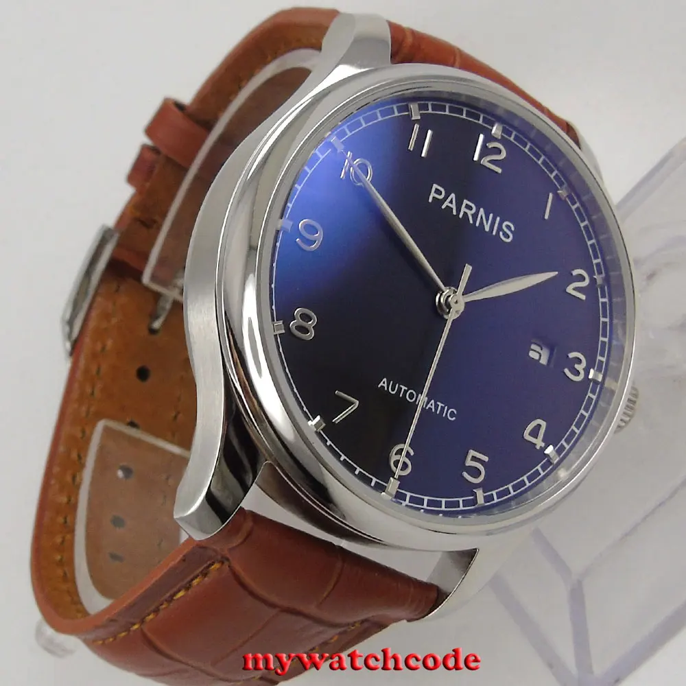 43mm parnis black dial sea-gull 2551 movement automatic brown strap men watch 155
43mm parnis black dial sea-gull 2551 movement automatic brown strap men watch 155