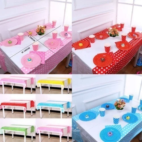 1Pcs Plastic Disposable Tablecloth Waterproof Party Wedding Birthday Table Cloth (180cm X108cm)
1Pcs Plastic Disposable Tablecloth Waterproof Party Wedding Birthday Table Cloth (180cm X108cm)