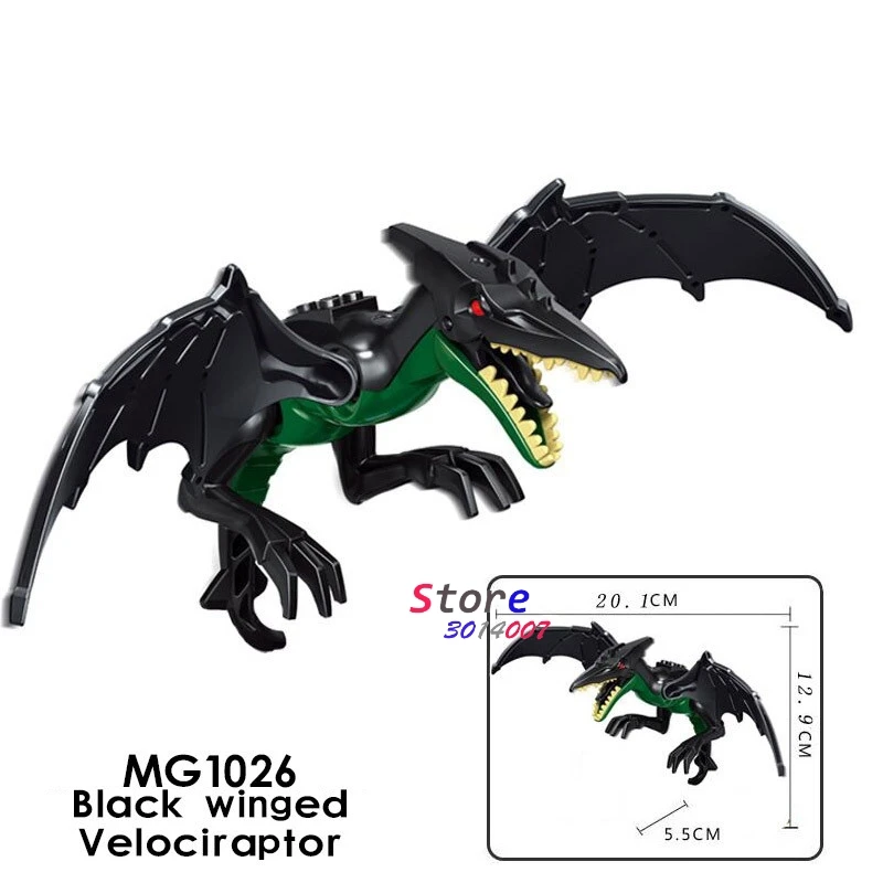 1/Set Jurassic World 2 lack Winged Velociraptor Indoraptor Rex Attacks Dinosaur Tyrannosaurus Building Blocks toy for children
1/Set Jurassic World 2 lack Winged Velociraptor Indoraptor Rex Attacks Dinosaur Tyrannosaurus Building Blocks toy for children