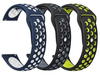 Silicone Strap Ticwatch 1 2 E pro for samsung galaxy watch active 42 46 s2 s3 live Neo huami amazfit 2s 1 bip pace Sport Band
Silicone Strap Ticwatch 1 2 E pro for samsung galaxy watch active 42 46 s2 s3 live Neo huami amazfit 2s 1 bip pace Sport Band