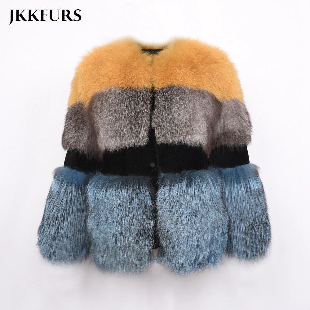 11.11 New Deign Women New Real Silver Fox Fur Coat Winter Natural Sheep Shearing Full Pelt Thick Warm Coat Luxury Jacket S7459
11.11 New Deign Women New Real Silver Fox Fur Coat Winter Natural Sheep Shearing Full Pelt Thick Warm Coat Luxury Jacket S7459