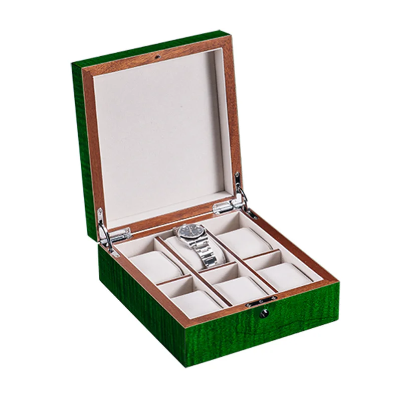 New Green Color Wood Storage Cases Piano Baking Paint High Light Watch Display Cases Quality Luxury Brand Watch Box WB0182-212
New Green Color Wood Storage Cases Piano Baking Paint High Light Watch Display Cases Quality Luxury Brand Watch Box WB0182-212
