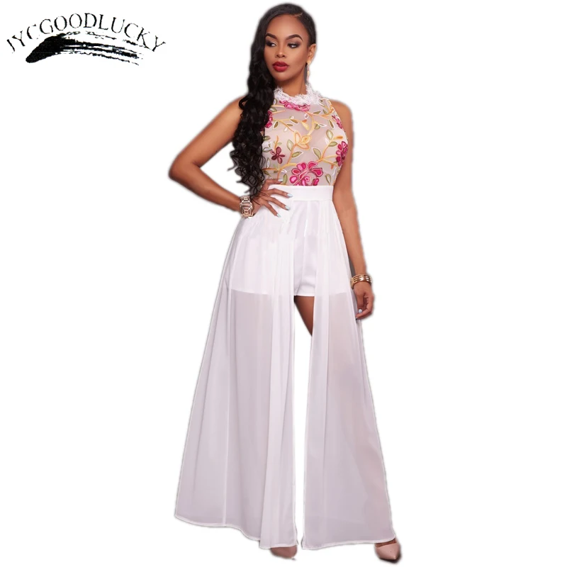 2017 Fashion Maxi Dress Split Party Wear Chiffon Summer Dresses Women Sleeveless Elegant Dress Large Size Embroidery Long Dress
2017 Fashion Maxi Dress Split Party Wear Chiffon Summer Dresses Women Sleeveless Elegant Dress Large Size Embroidery Long Dress