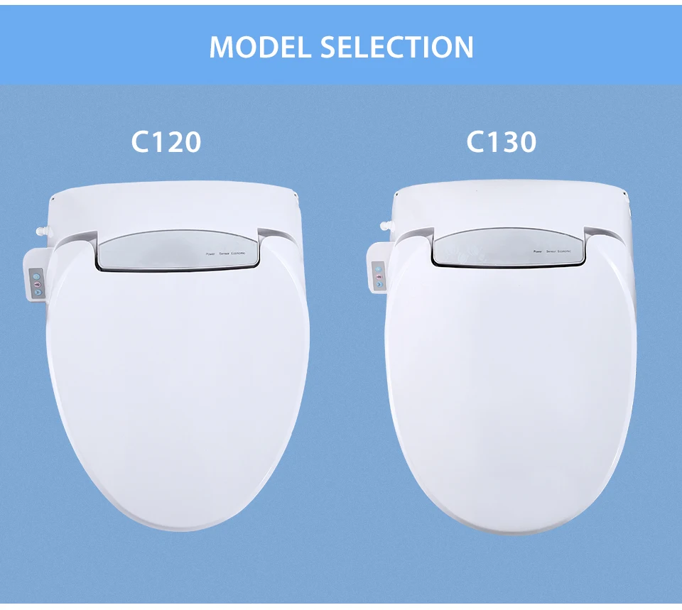 EcoFresh one-piece toilet WC Smart toilet seat auto seat cover flip opening Electronic Bidet intelligent heated toilet cover EcoFresh one-piece toilet WC Smart toilet seat auto seat cover flip opening Electronic Bidet intelligent heated toilet cover