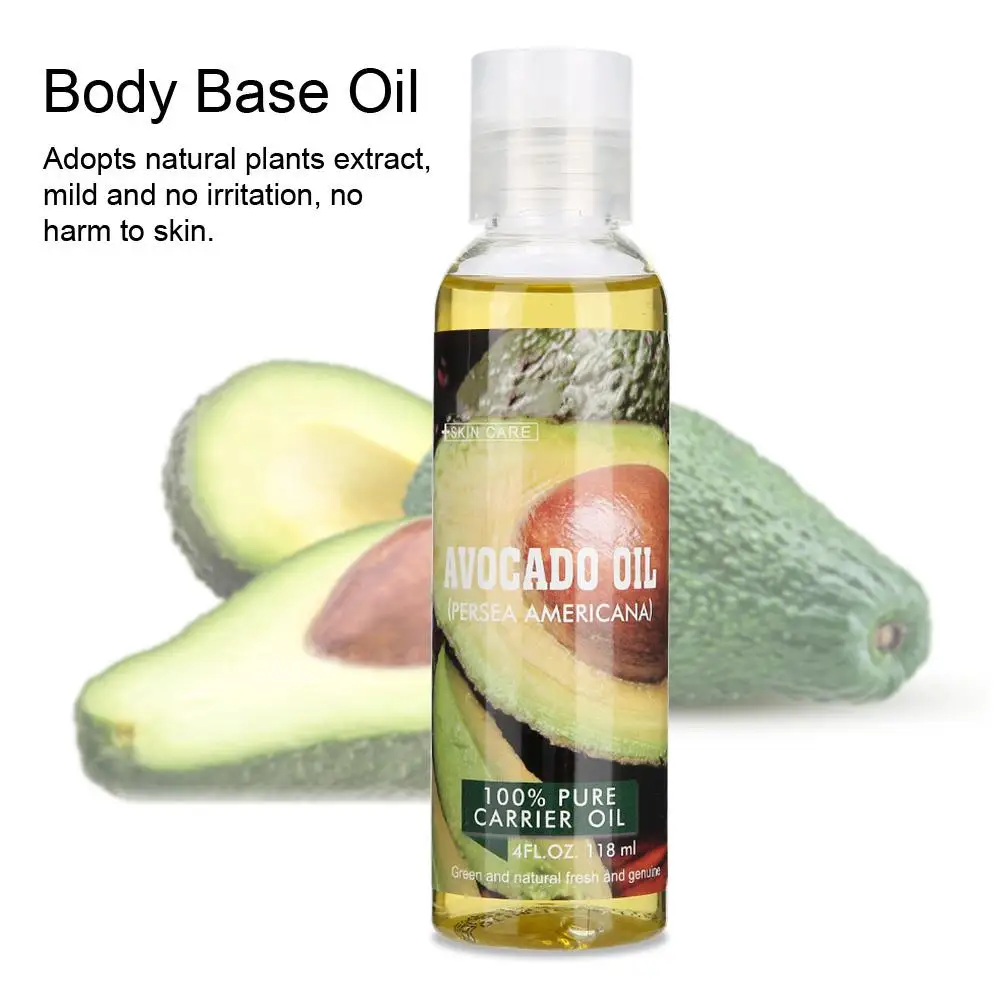 118ML Natural Plant Extract Avocado Body Base Oil Aromatherapy Essential Oil Skin Care Massage Relaxation
118ML Natural Plant Extract Avocado Body Base Oil Aromatherapy Essential Oil Skin Care Massage Relaxation