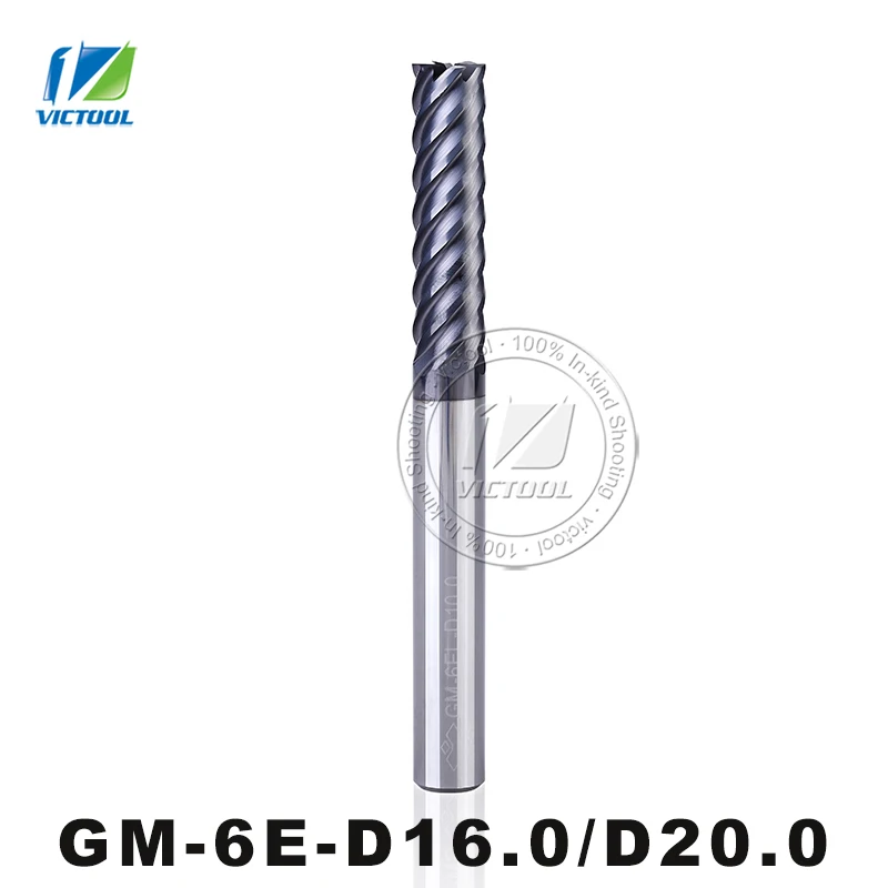 GM-6E-D16.0/D20.0 Cemented Carbide High Speed 6-Flute Flattened End Mills Straight Shank Milling Tools Machining Stainless Steel
GM-6E-D16.0/D20.0 Cemented Carbide High Speed 6-Flute Flattened End Mills Straight Shank Milling Tools Machining Stainless Steel