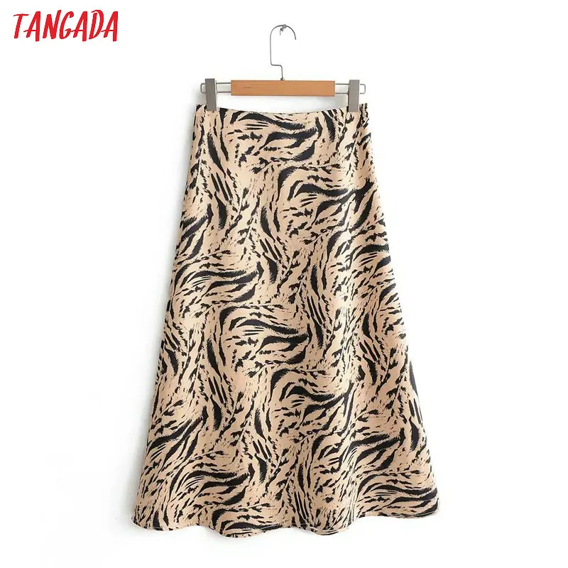 Tangada women animal print skirt 2019 korean style a line skirt faldas mujer casual female skirts high waist bottoms QJ101
Tangada women animal print skirt 2019 korean style a line skirt faldas mujer casual female skirts high waist bottoms QJ101