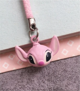 New 50 pcs Stitch Head Lovely Jingle Bells,Christmas Decoration,DIY Crafts,Cartoon Lanyard Accessories Bell key Chains H--38
New 50 pcs Stitch Head Lovely Jingle Bells,Christmas Decoration,DIY Crafts,Cartoon Lanyard Accessories Bell key Chains H--38