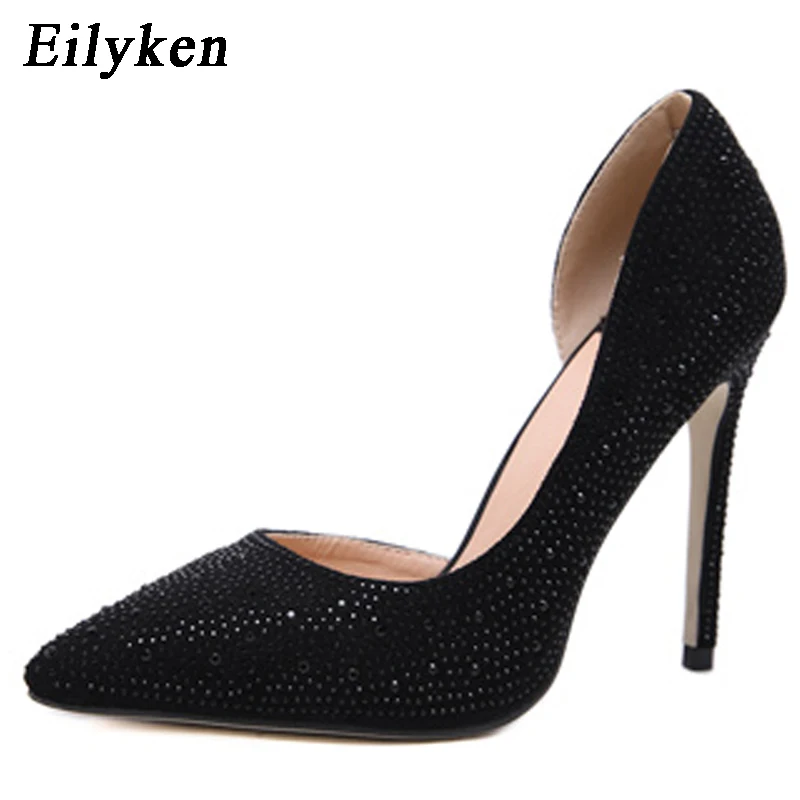 Eilyken 2019 New Crystal Women high heels Pumps Women Office Ladies Pointed Toe Sexy Heels 11cm Pink Black Size 35-40
Eilyken 2019 New Crystal Women high heels Pumps Women Office Ladies Pointed Toe Sexy Heels 11cm Pink Black Size 35-40