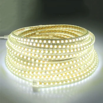 SMD 2835 AC 220V led strip flexible light 8M/9M/10M/15M/20M +Power Plug,120leds/m Waterproof led tape
SMD 2835 AC 220V led strip flexible light 8M/9M/10M/15M/20M +Power Plug,120leds/m Waterproof led tape
