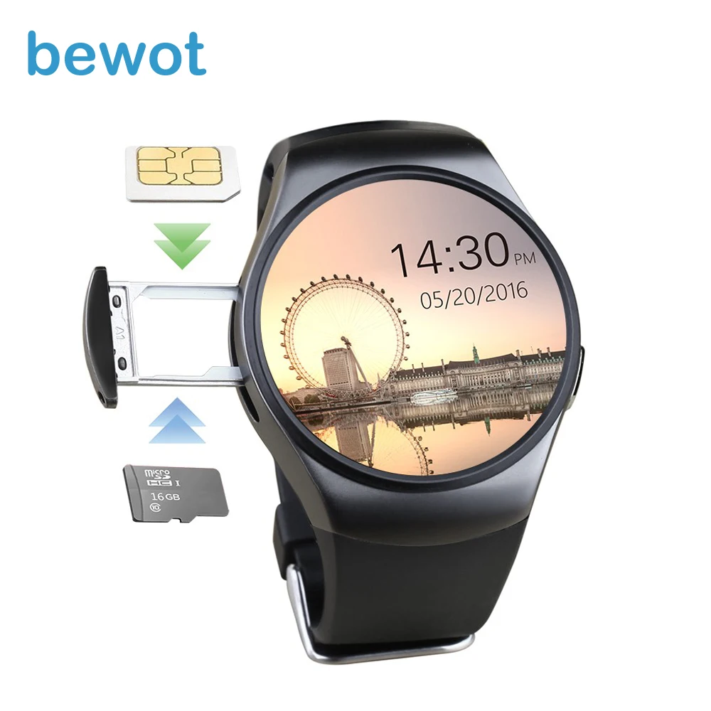 bewot Smart Watch SmartWatch KW18 Bluetooth 4.0 Wearable device with Heart Rate Monitor Sleep monitor MT2502C for iOS & Android
bewot Smart Watch SmartWatch KW18 Bluetooth 4.0 Wearable device with Heart Rate Monitor Sleep monitor MT2502C for iOS & Android