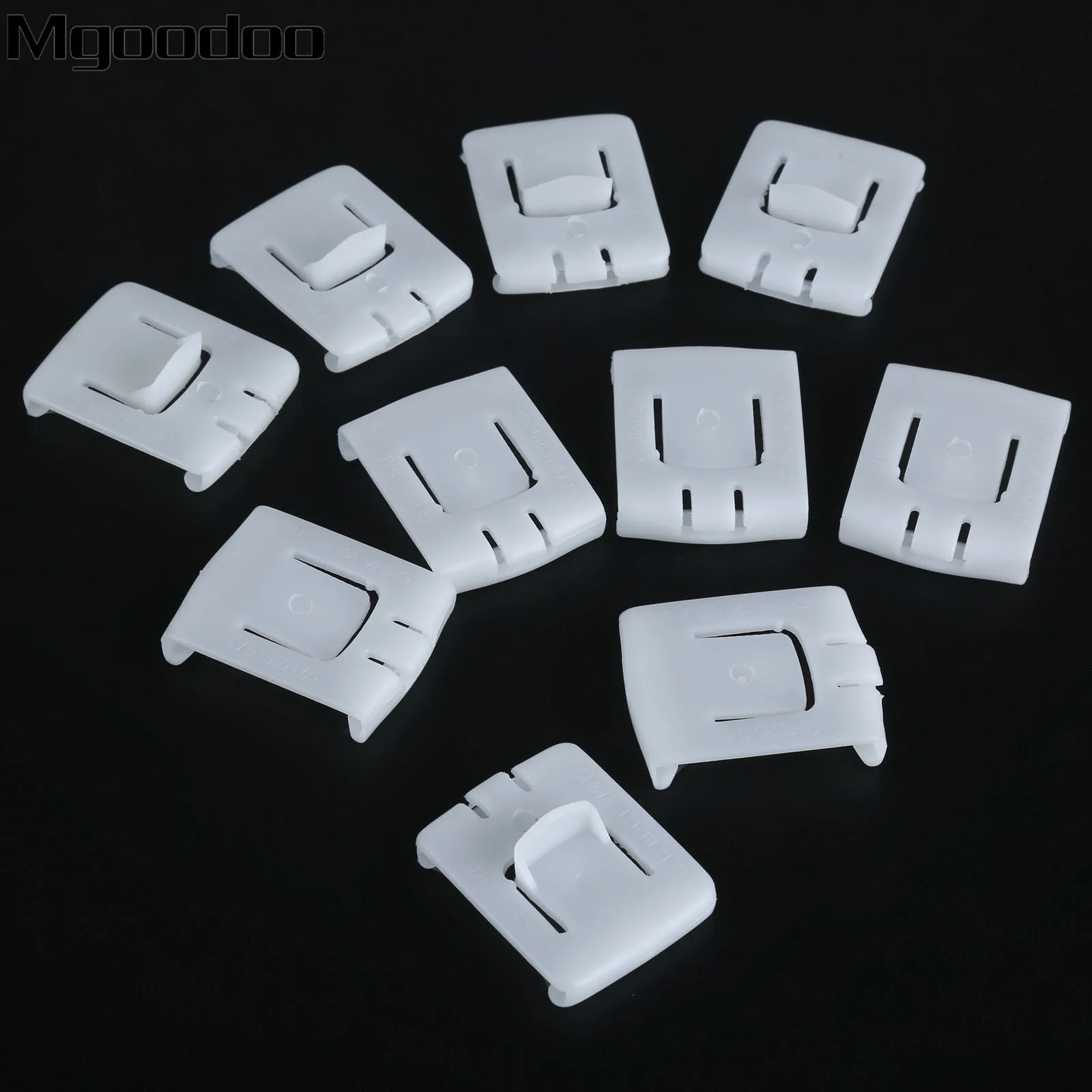 Mgoodoo 10Pcs Auto Fastener Clips Slider Guide Runner Clip Set For Audi For V W MK1 MK2 MK3 Rabbit Golf Corrado Seat
Mgoodoo 10Pcs Auto Fastener Clips Slider Guide Runner Clip Set For Audi For V W MK1 MK2 MK3 Rabbit Golf Corrado Seat