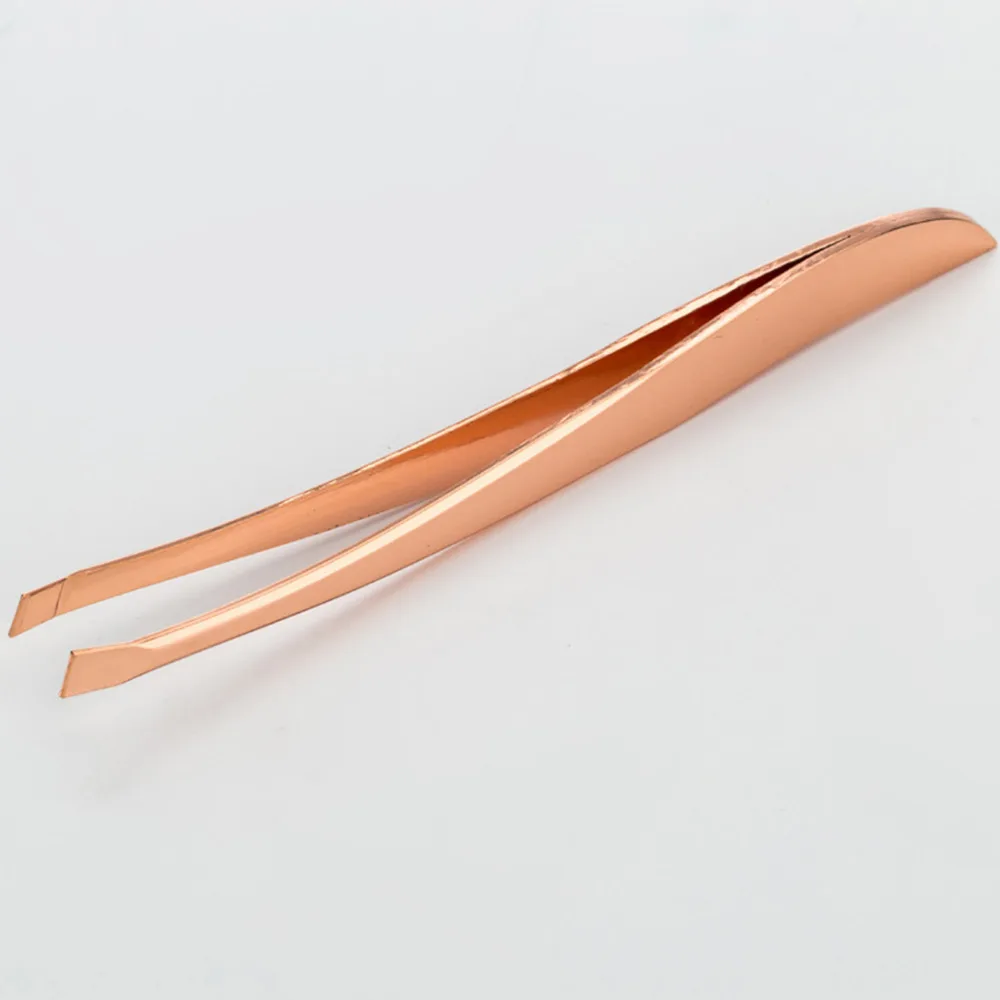 Angled Slanted Eyebrow Tweezer 1PC Hair Removal Clip Gold Stainless Steel Epilation Trimmer Cosmetic Face Beauty Makeup Tool
Angled Slanted Eyebrow Tweezer 1PC Hair Removal Clip Gold Stainless Steel Epilation Trimmer Cosmetic Face Beauty Makeup Tool