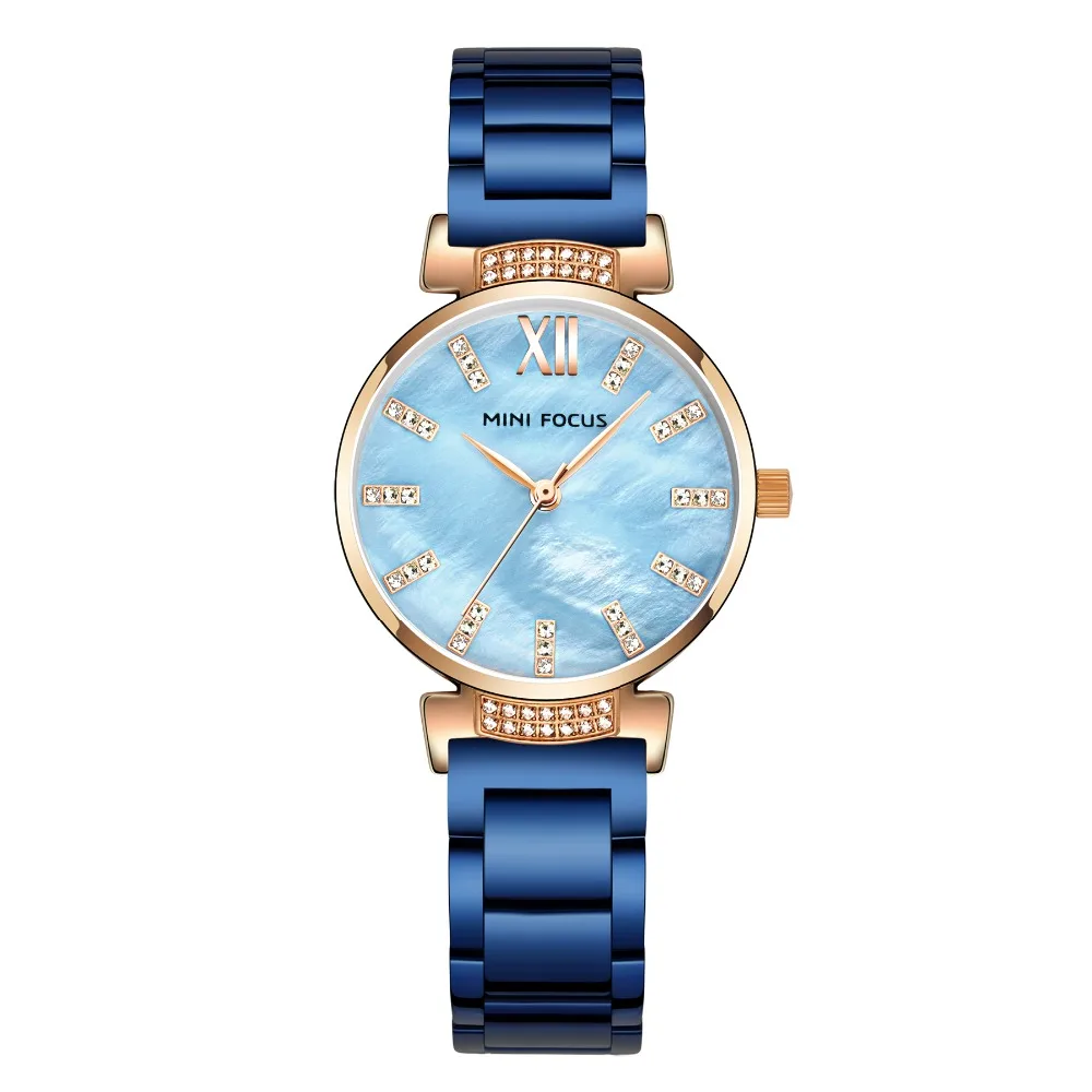 Ladies Luxury Watches, Mother of Pearl Dial Rhinestone Stainless Steel Wristwatches, Japanese Movement Quartz Watch Women
Ladies Luxury Watches, Mother of Pearl Dial Rhinestone Stainless Steel Wristwatches, Japanese Movement Quartz Watch Women