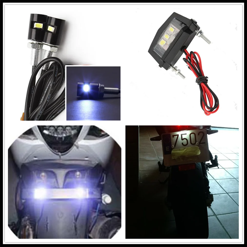 new Motorcycle lights Tail Rear LED License Plate Light Bulb for Ducati MONSTER 1200 S R 797 M797 M1100 S EVO 821 ST2
new Motorcycle lights Tail Rear LED License Plate Light Bulb for Ducati MONSTER 1200 S R 797 M797 M1100 S EVO 821 ST2