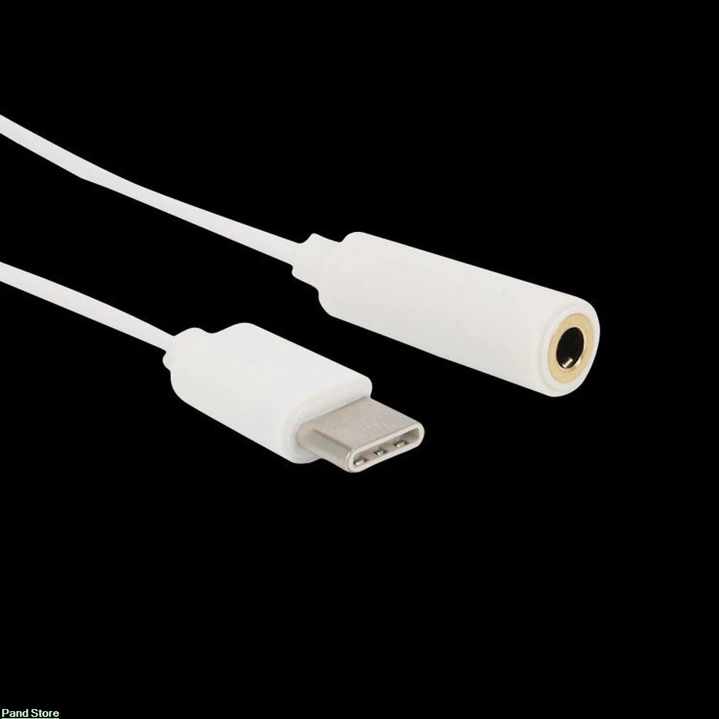 Тип USB C Male к 3 5 мм Джек Женский USBC до наушников аудио Aux кабель адаптер